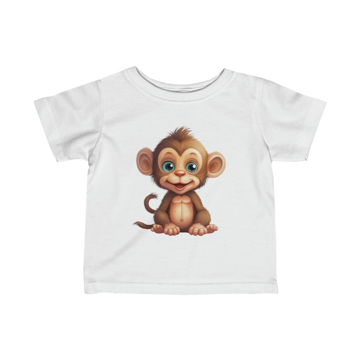 Baby Monkey Infant Fine Jersey Tee