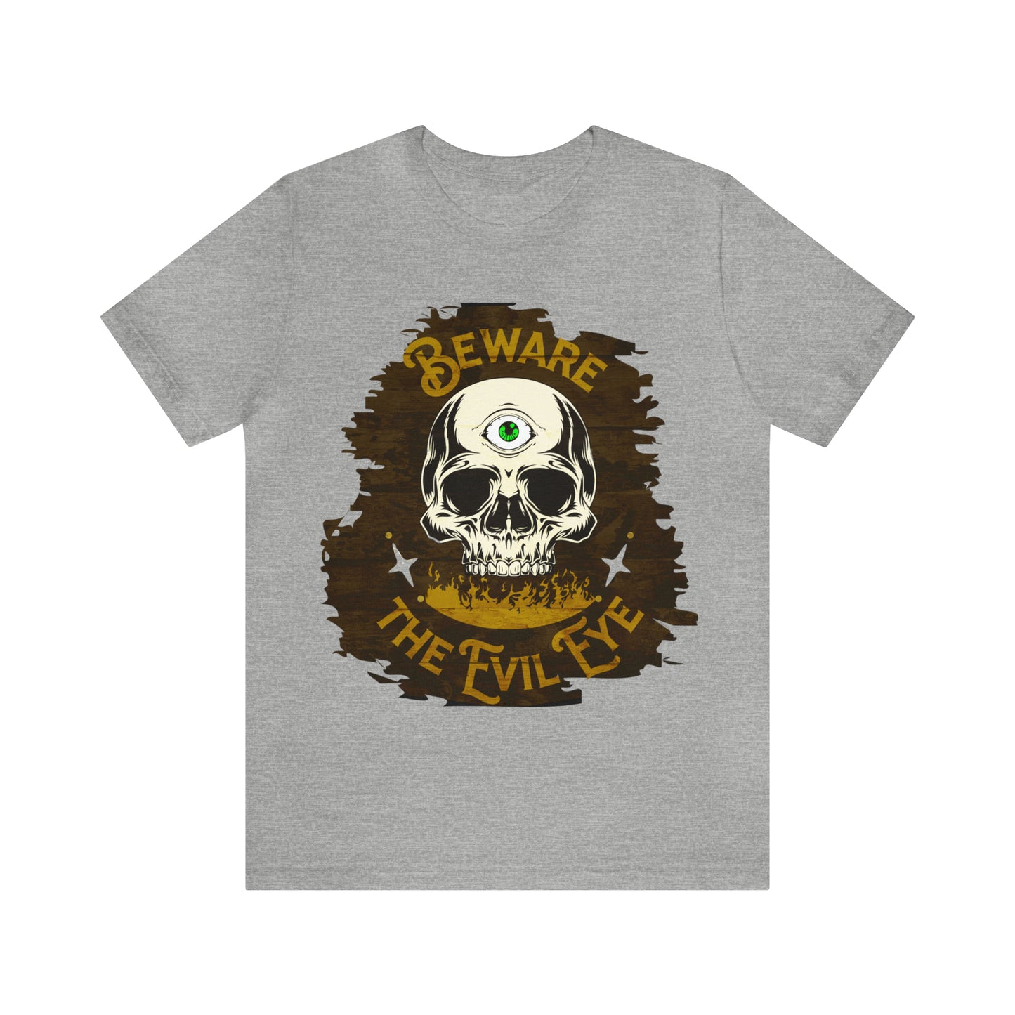 Green Evil Eye Halloween Shirt, Halloween shirt, Skull Shirt