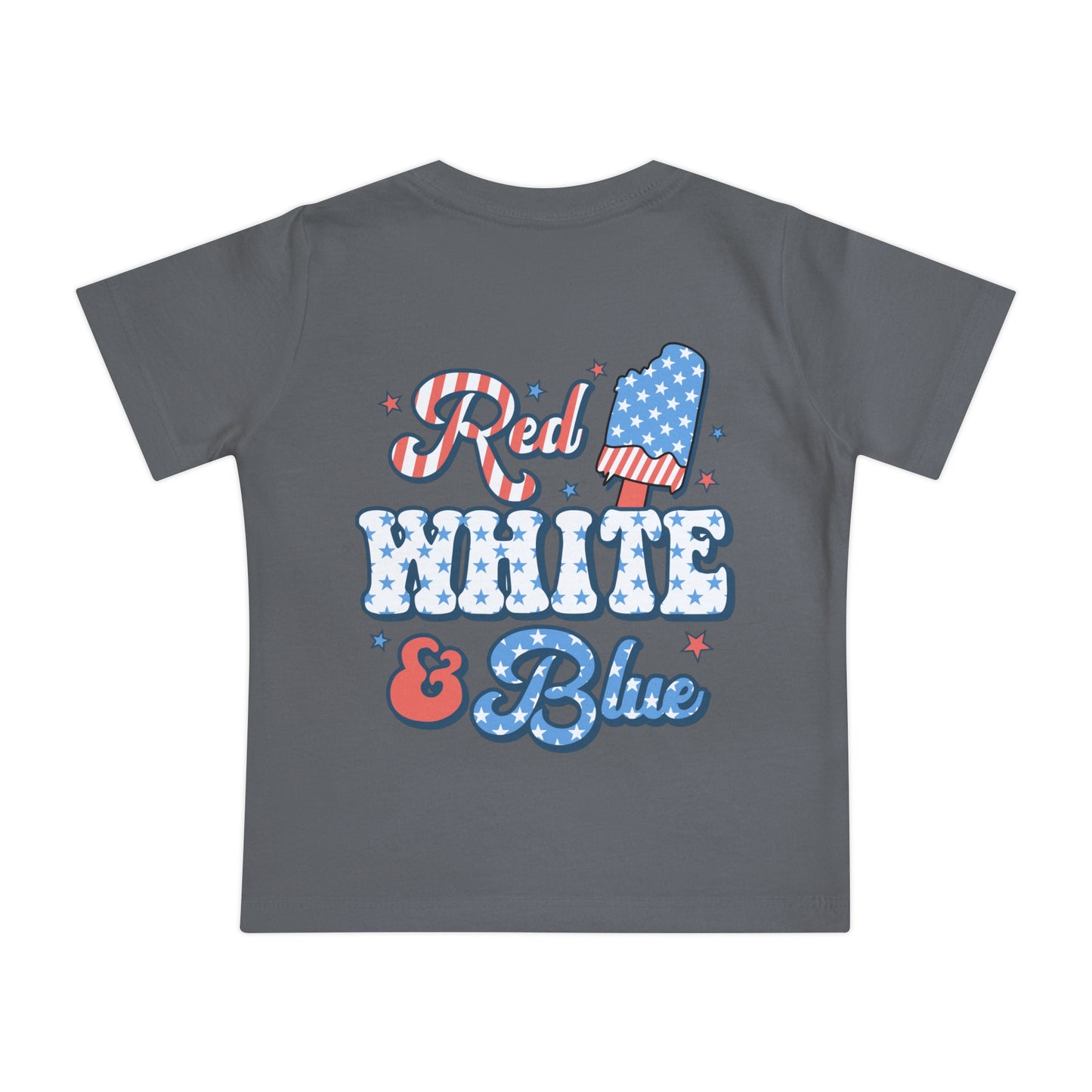 Star Spangled and Sassy 4th of July Baby Short Sleeve T-Shirt Patriotic