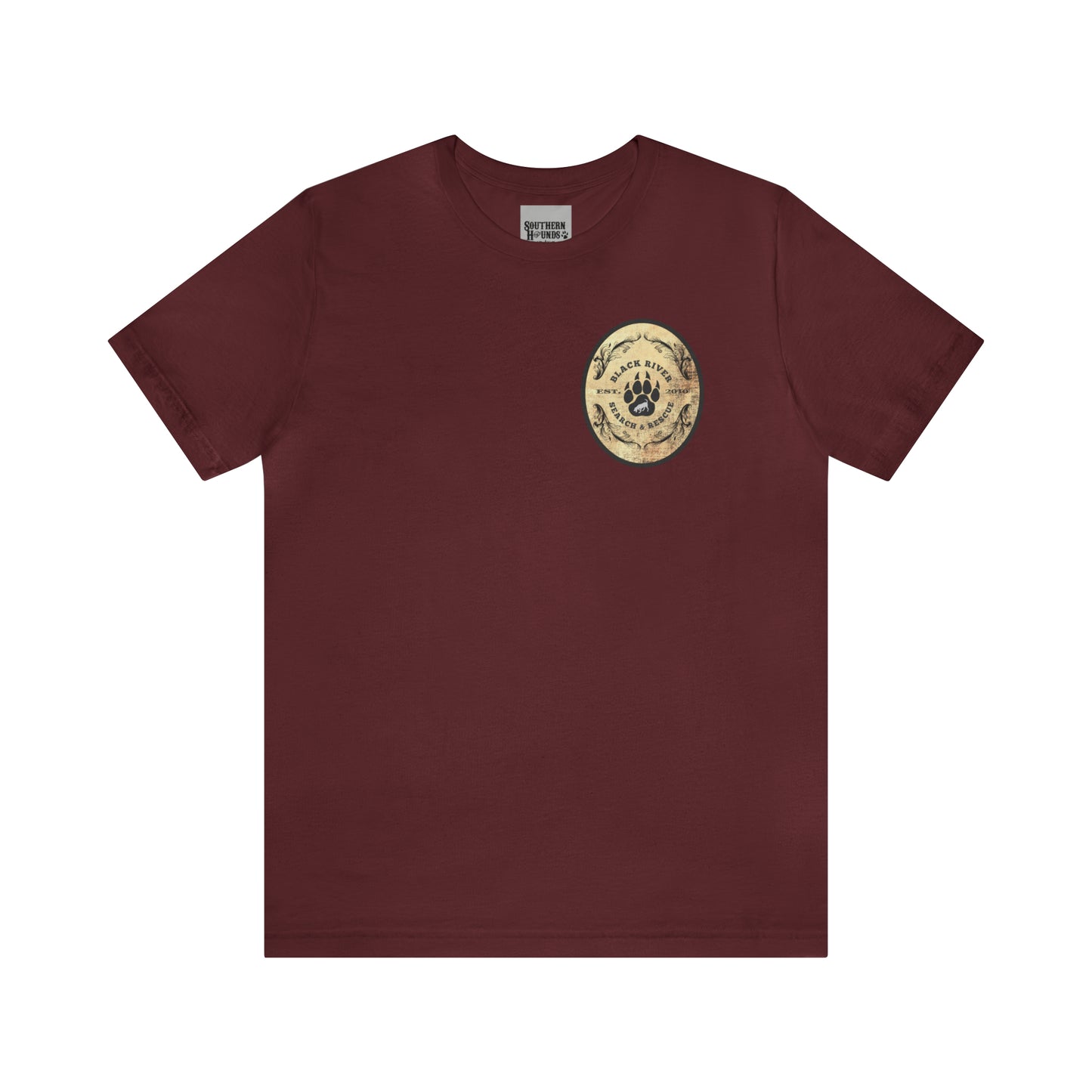 Black River Search & Rescue Logo Unisex Jersey Short Sleeve Tee