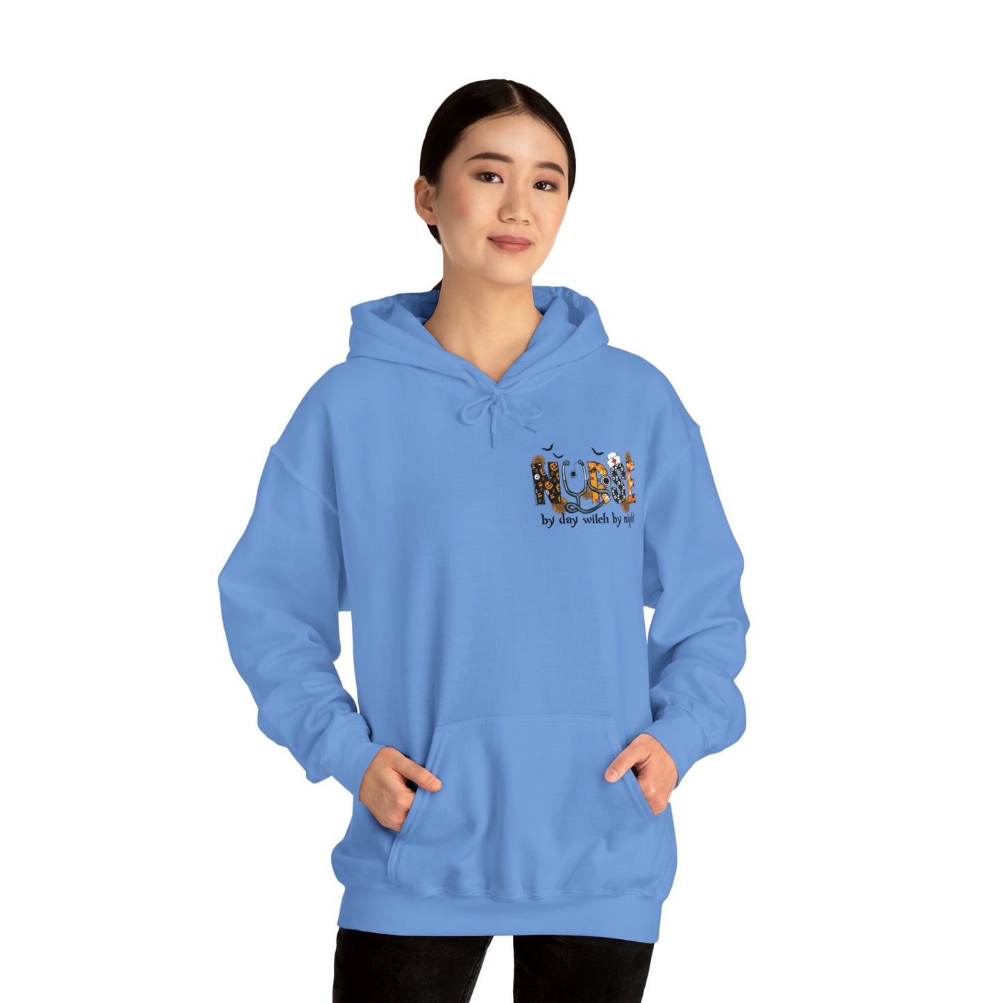 Magical Nurse Halloween Hooded Sweatshirt