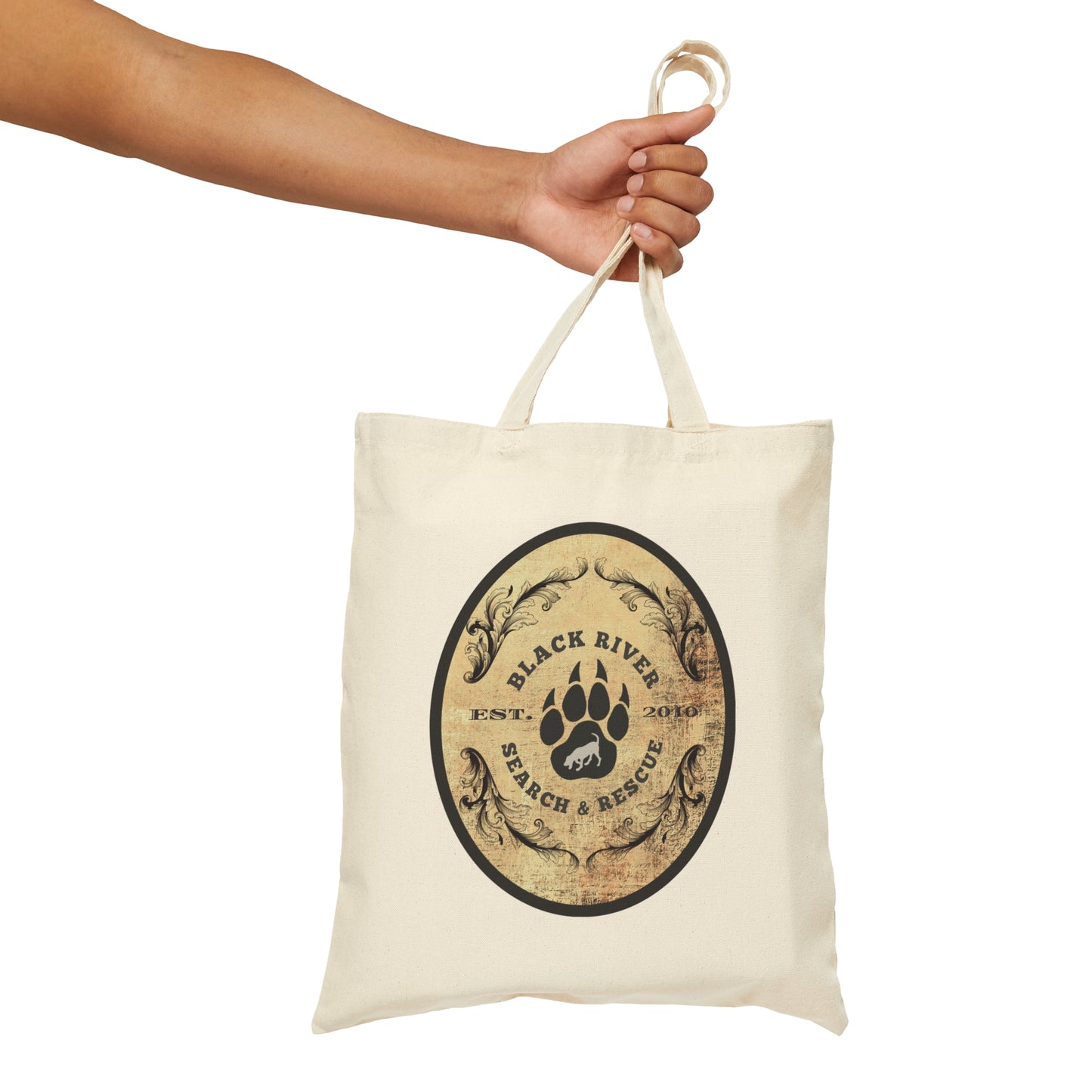 Black River Search and Rescue Cotton Canvas Tote Bag