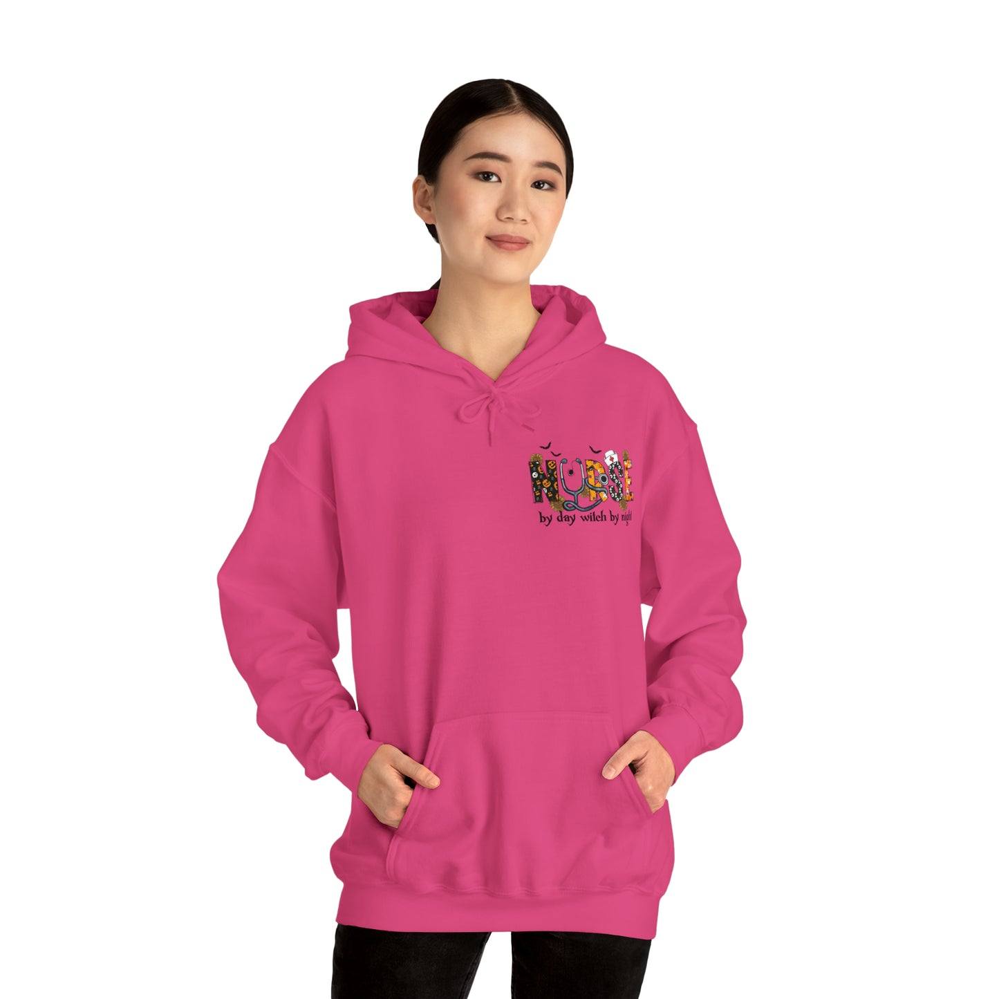 Magical Nurse Halloween Hooded Sweatshirt