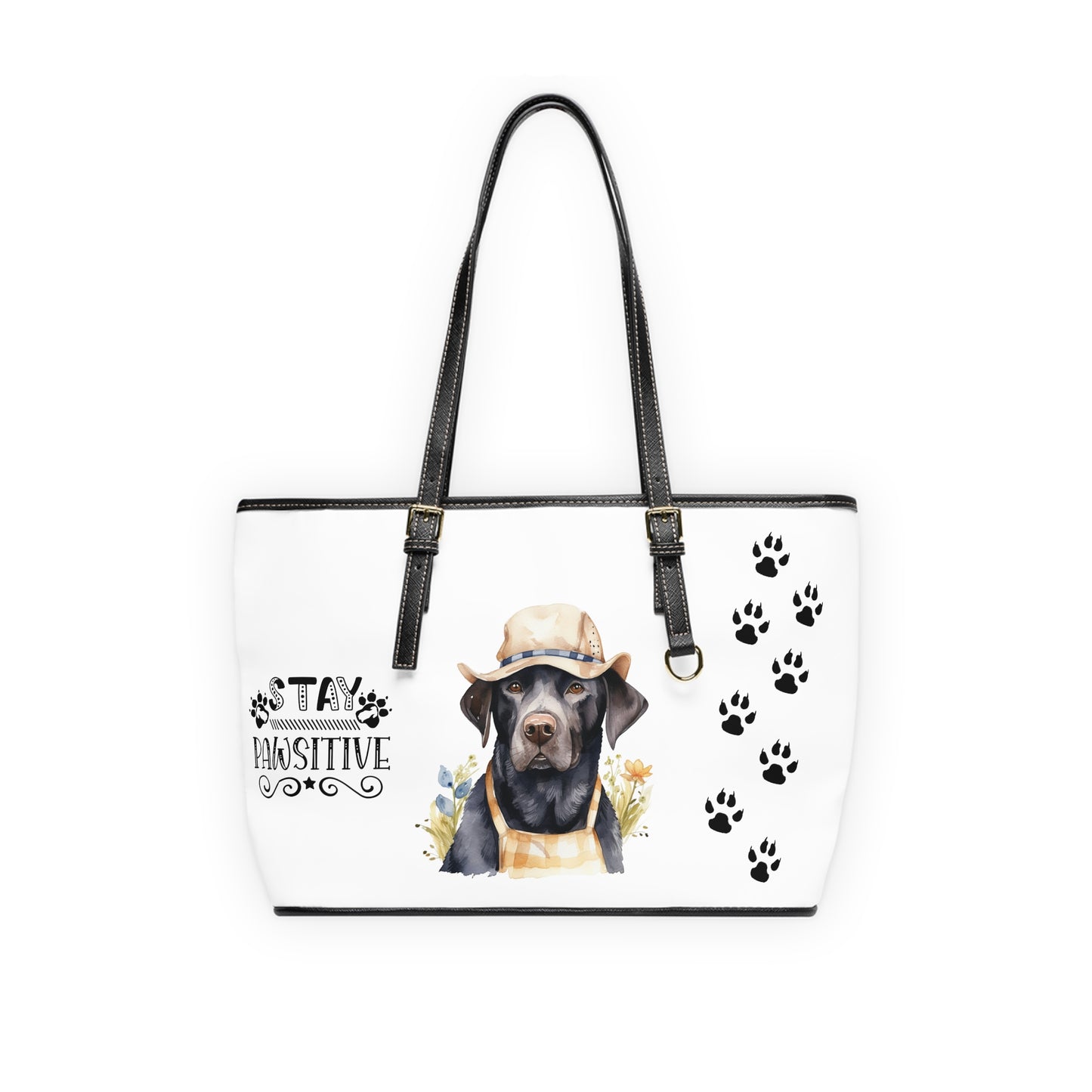 Country Lab Leather Shoulder Bag You had me at woof stay pawsitive