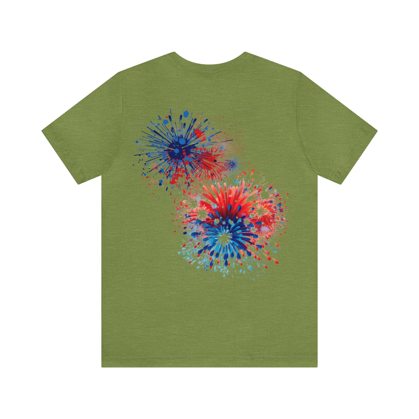 Freedom Smiley Face Flag Unisex Jersey Short Sleeve Tee Patriotic American Flag