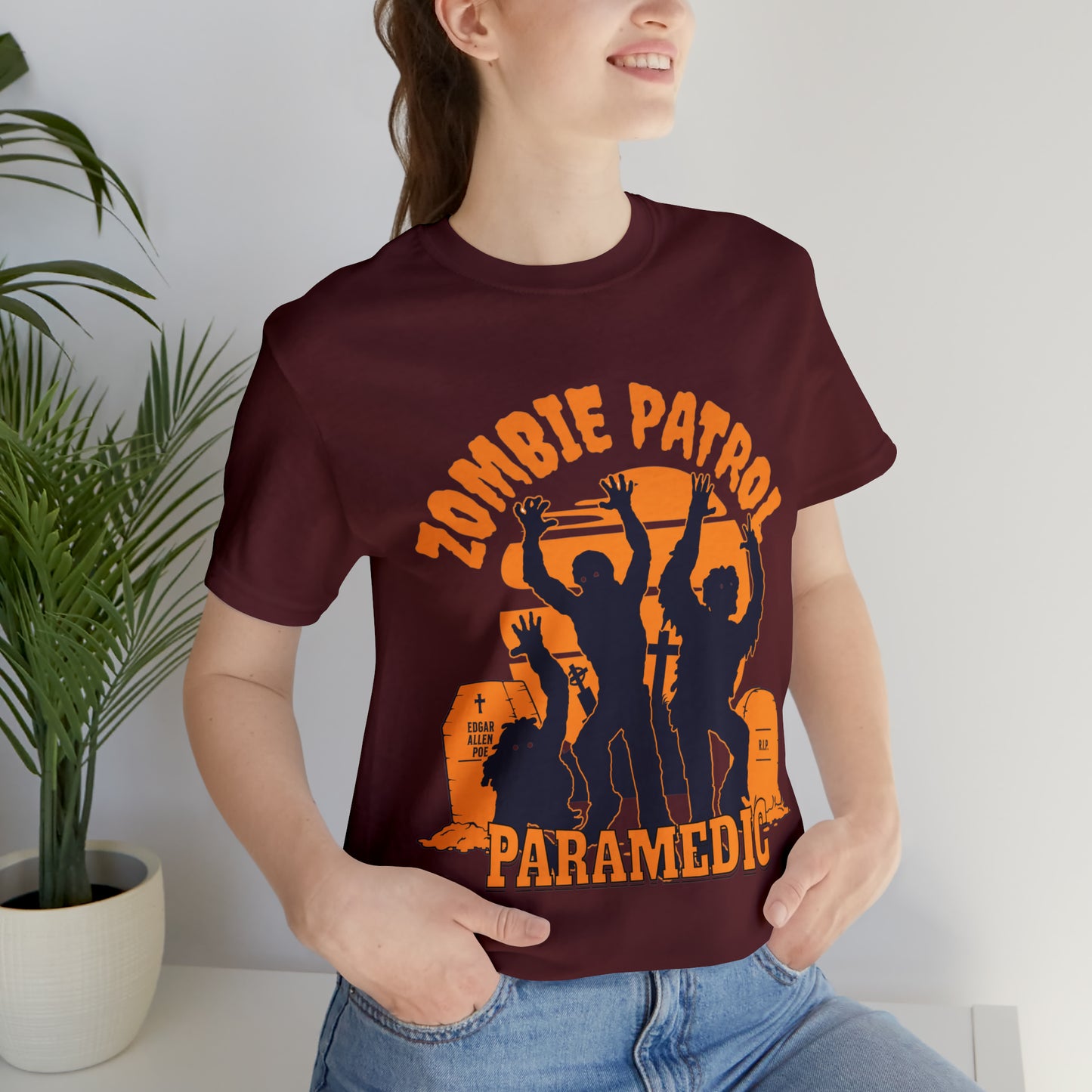 Fun Halloween Zombie Paramedic shirt, Paramedic Halloween shirt, Zombie Halloween shirt