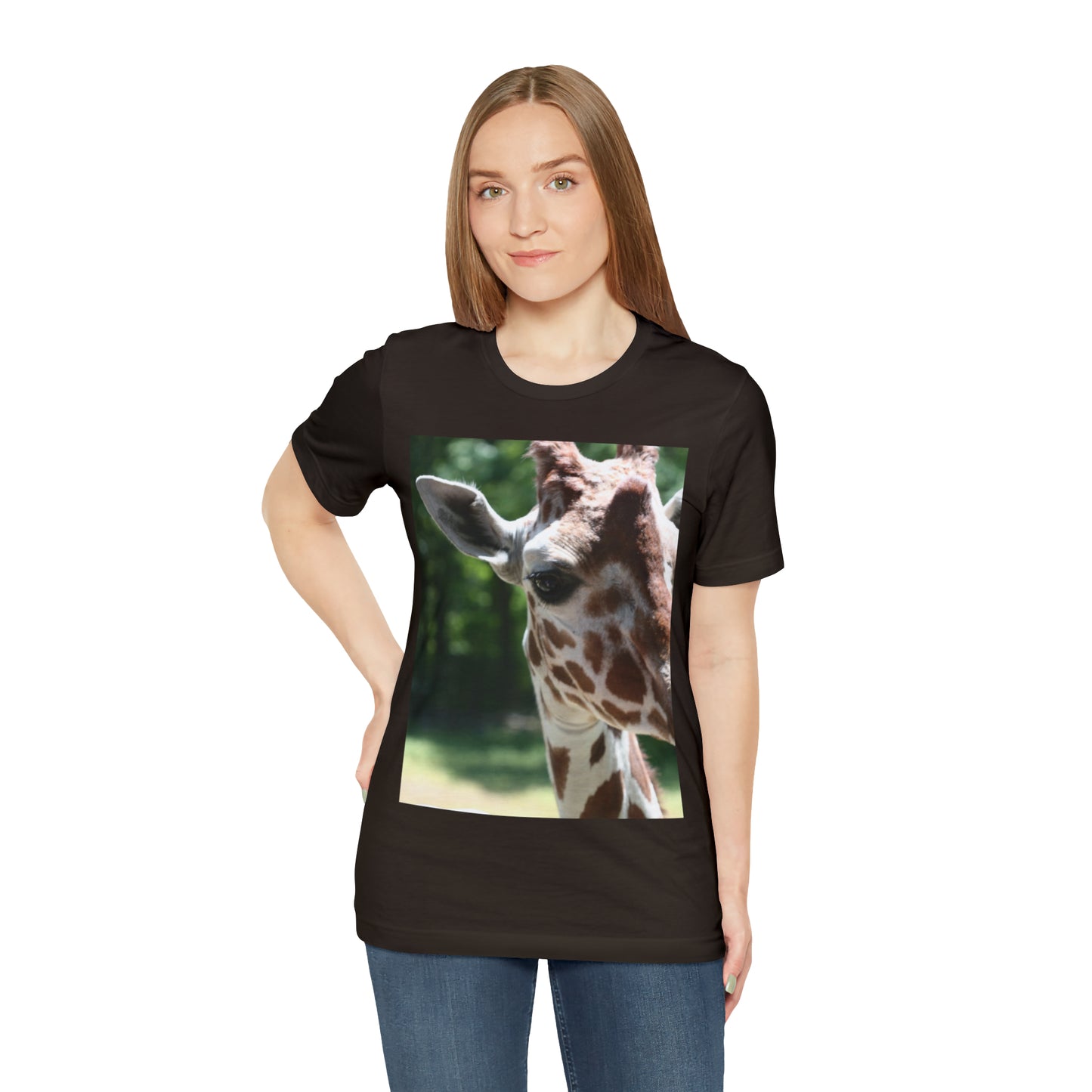 Unisex Jersey Short Sleeve Tee, Giraffe