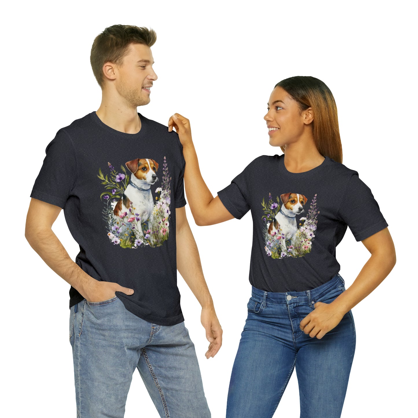 Jack Russell Unisex Jersey Short Sleeve Tee