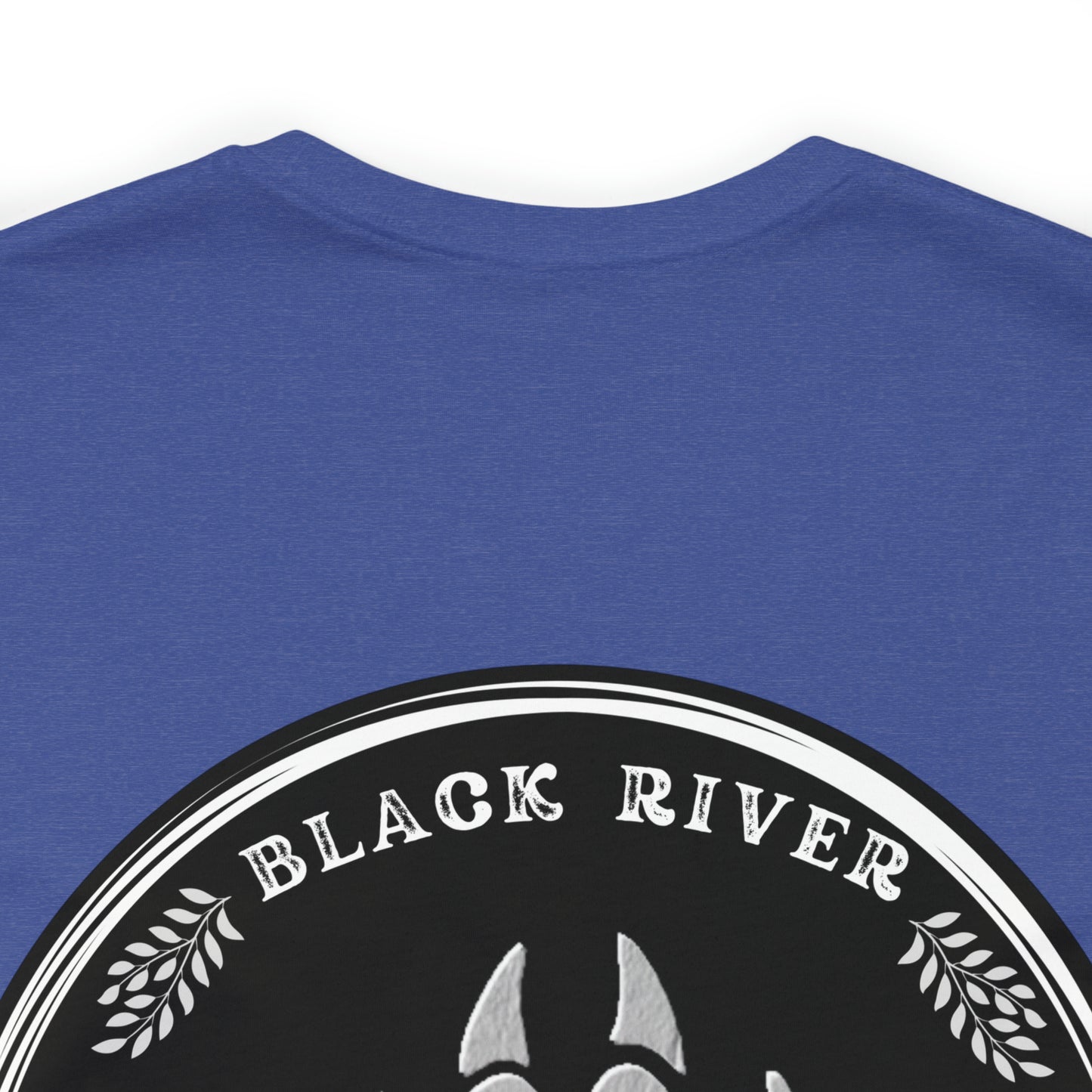 Black River Search & Rescue Logo Black Unisex Jersey Short Sleeve Tee