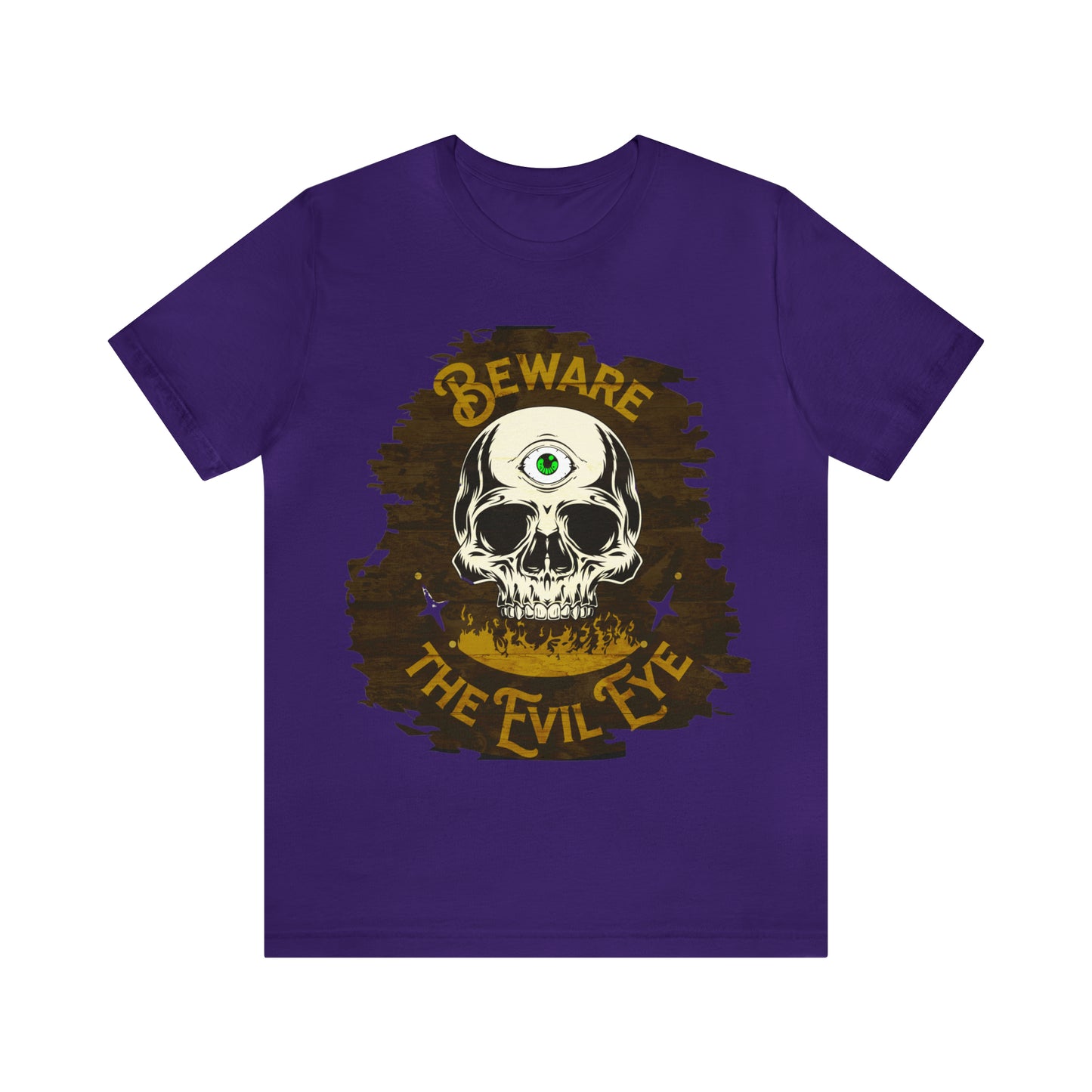 Green Evil Eye Halloween Shirt, Halloween shirt, Skull Shirt