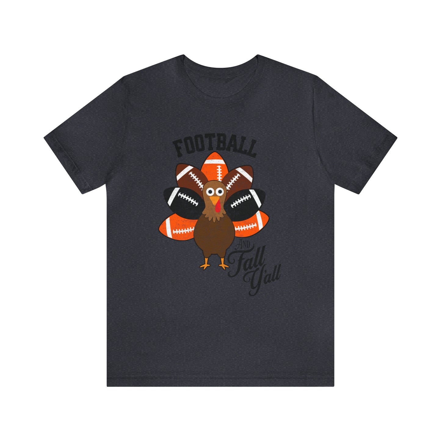 Vintage Orange and Black Football Short Sleeve Tee, Football and turkey shirt, Oklahoma State