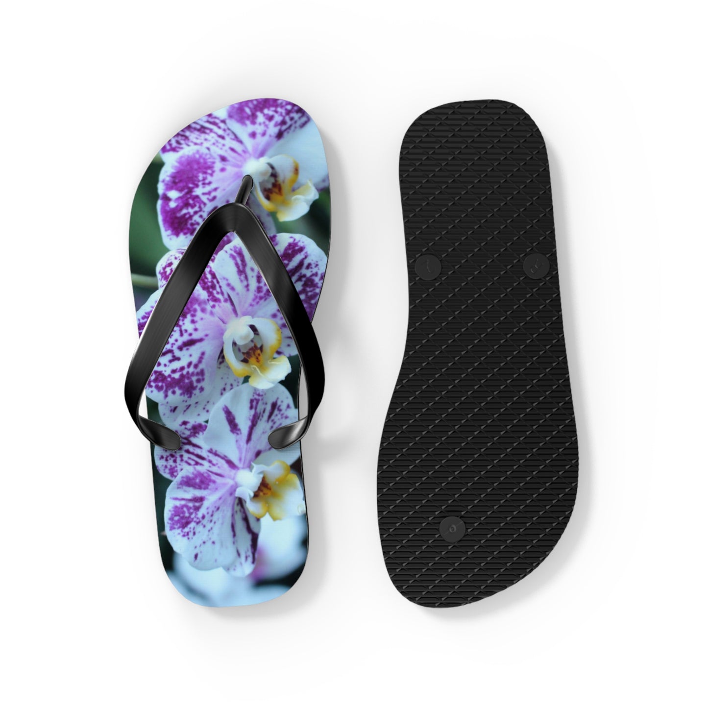 Flip Flops, Orchids, Purple, Flowers