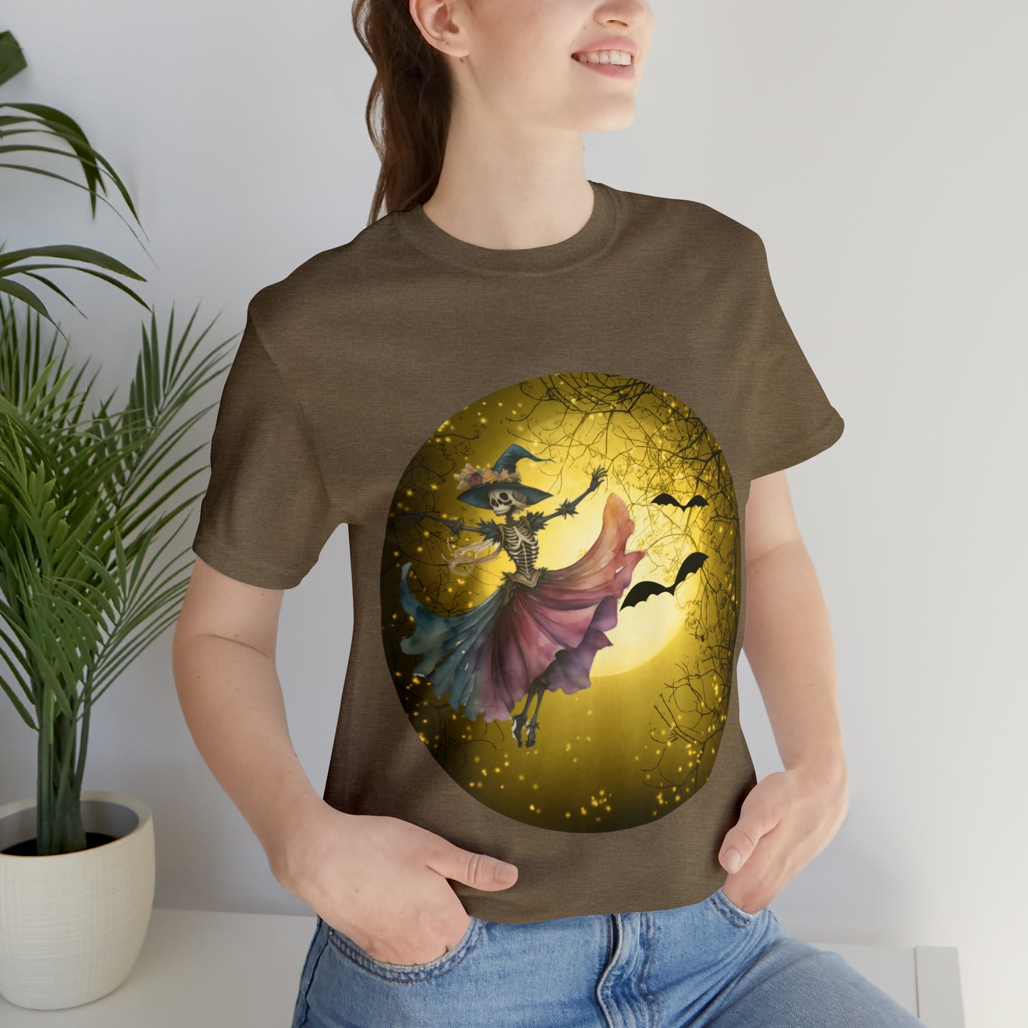 Vintage Halloween Dancing Witch Shirt, Halloween shirt, Dancer shirt, Dancing in the Moon shirt, Witchy Dancer