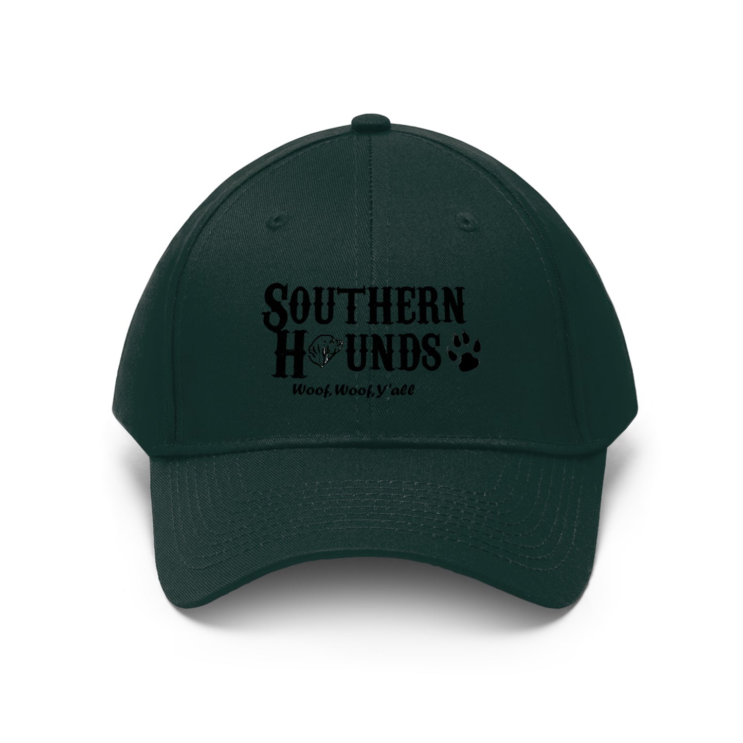 Unisex Twill Hat Southern Hounds Logo
