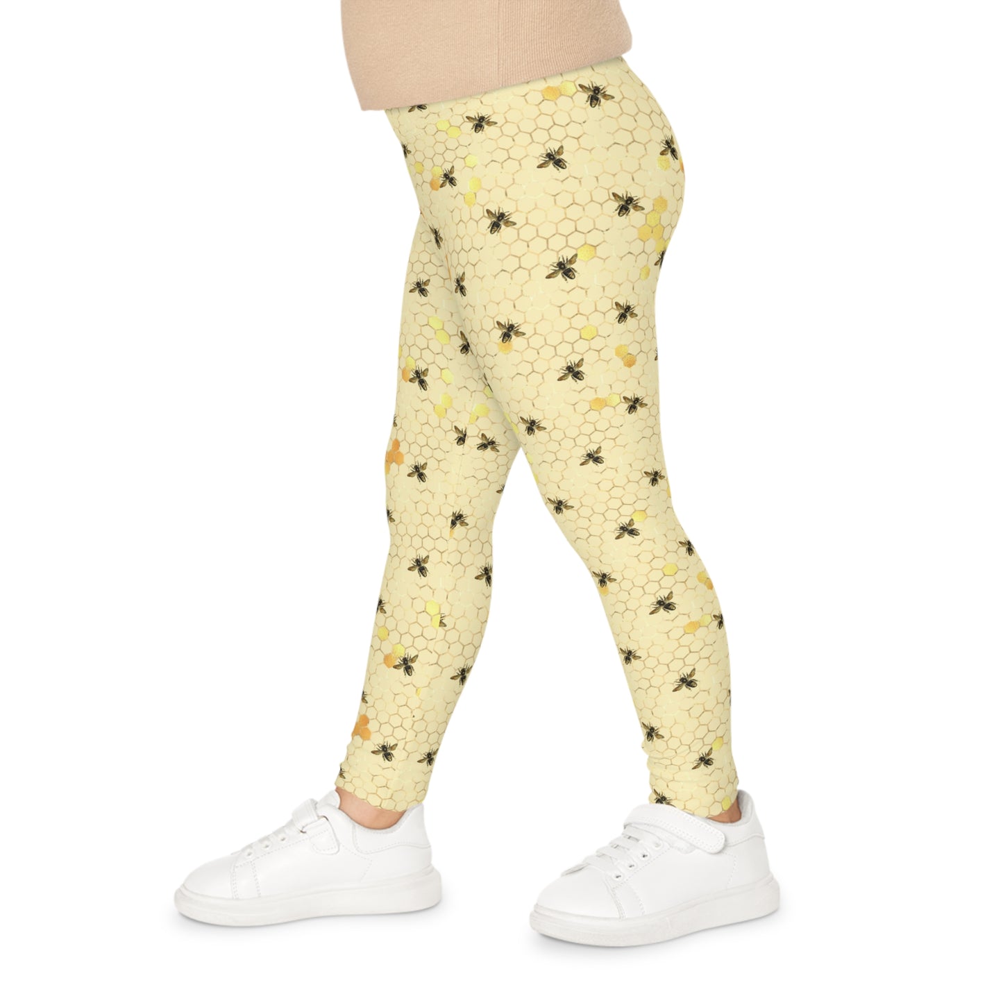 Girls colorful Beehive leggings