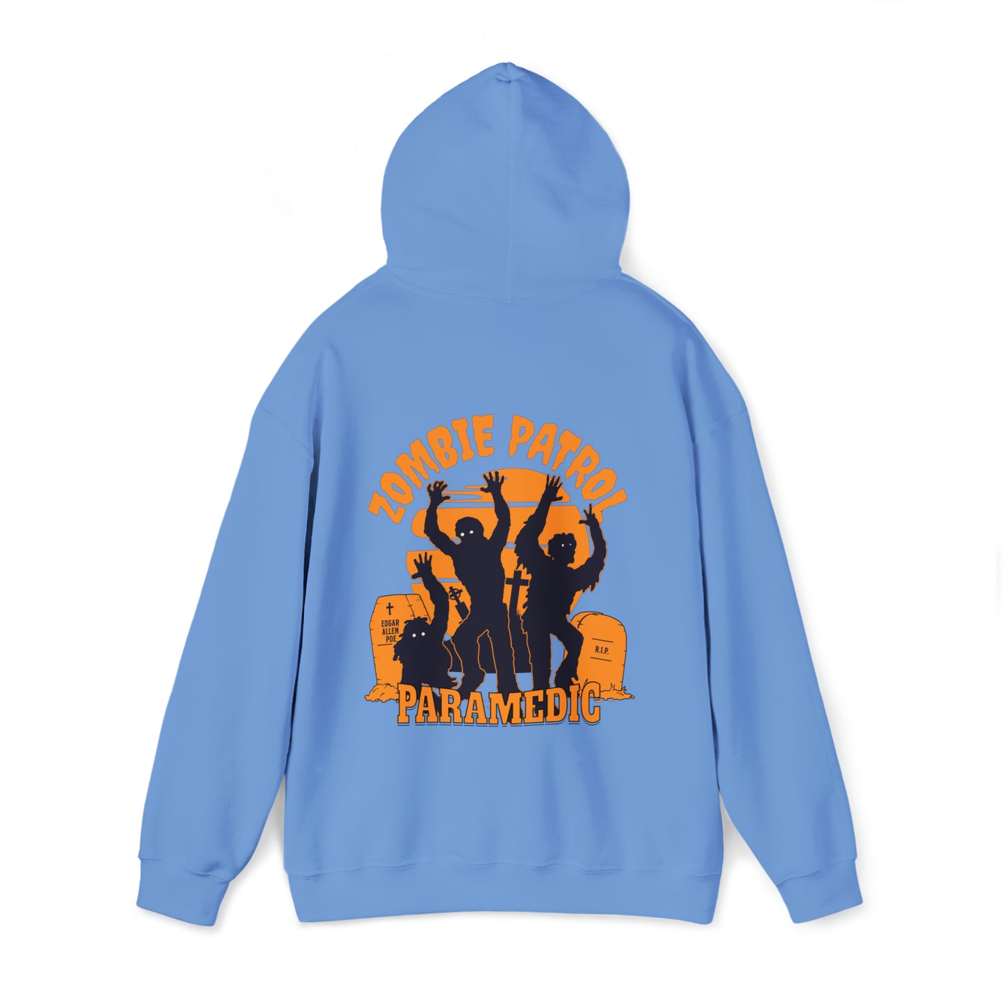 Zombie Patrol Paramedic Halloween Hooded Sweatshirt