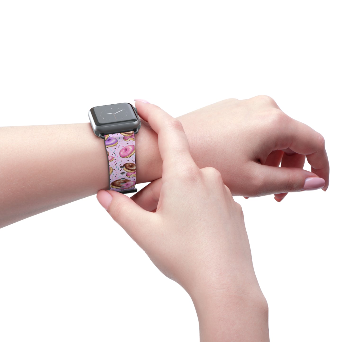 Donut Pink Apple Watch Band