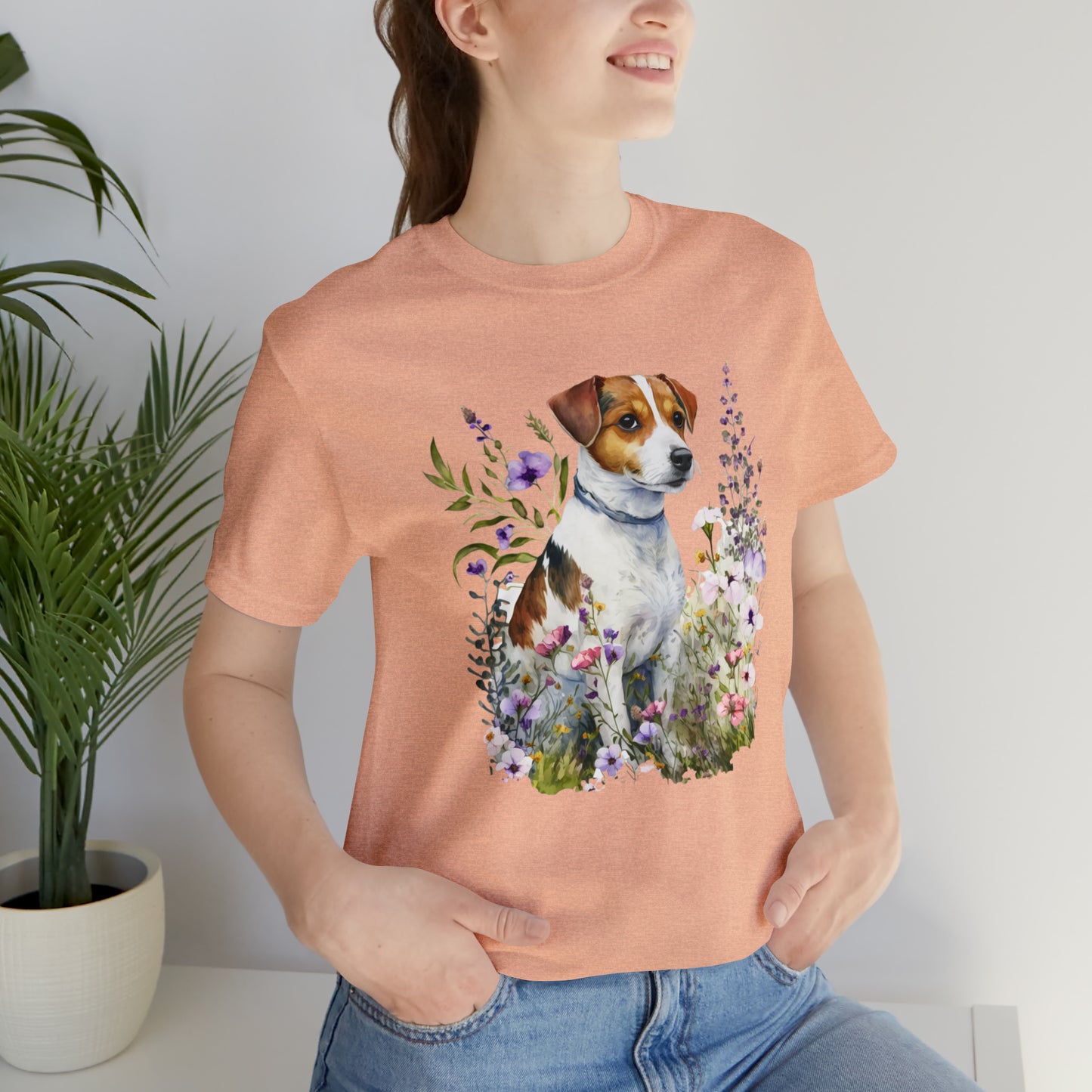 Jack Russell Unisex Jersey Short Sleeve Tee