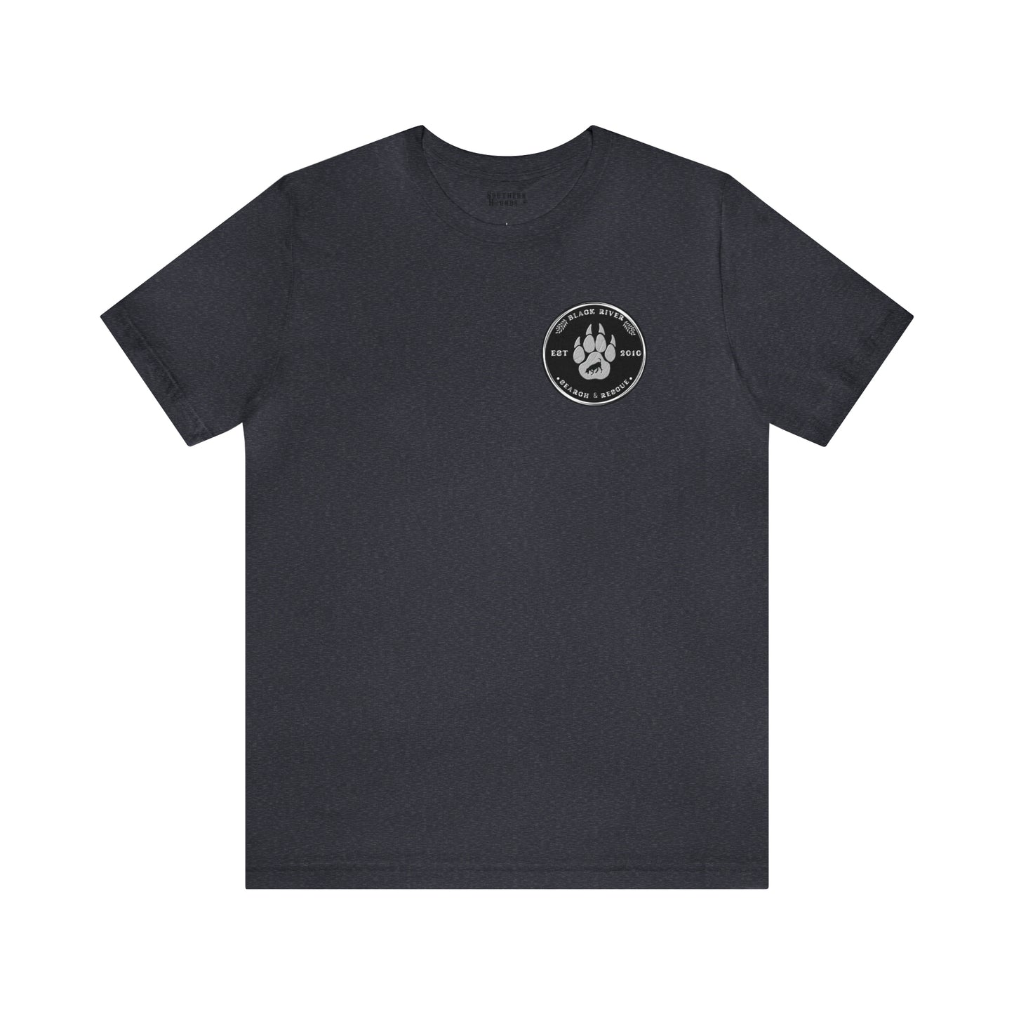 BRSAR Black Logo Jersey Short Sleeve Tee