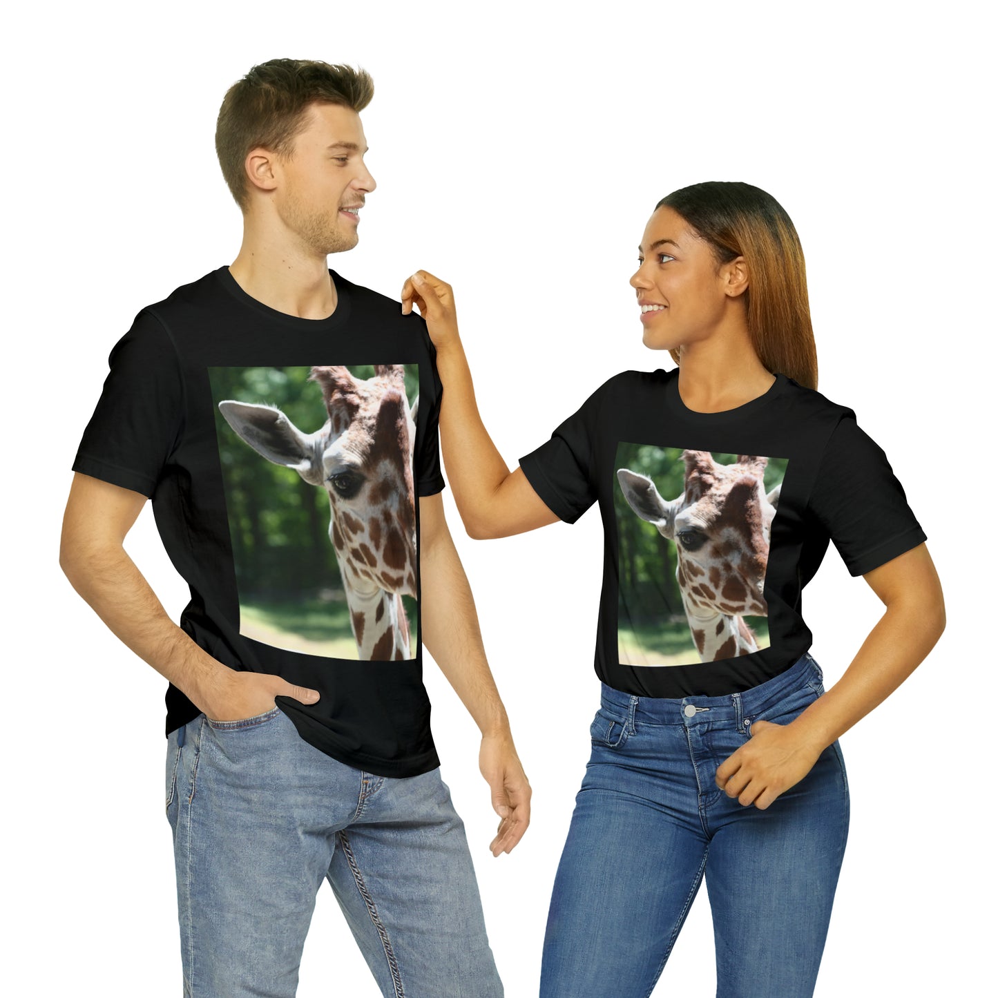 Unisex Jersey Short Sleeve Tee, Giraffe