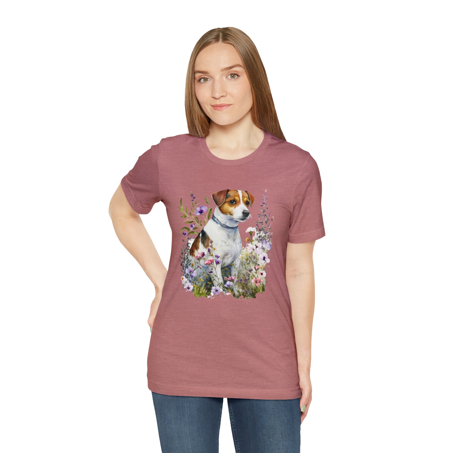 Jack Russell Unisex Jersey Short Sleeve Tee
