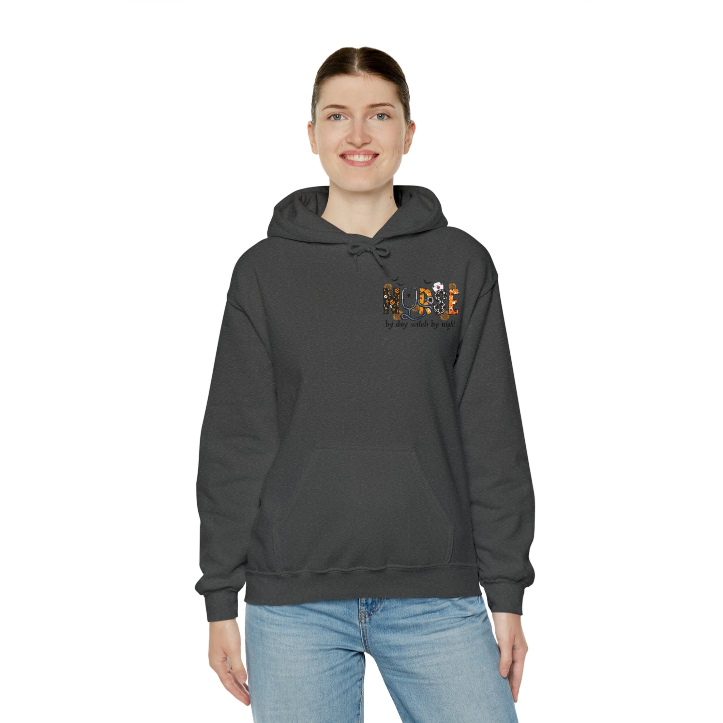 Magical Nurse Halloween Hooded Sweatshirt