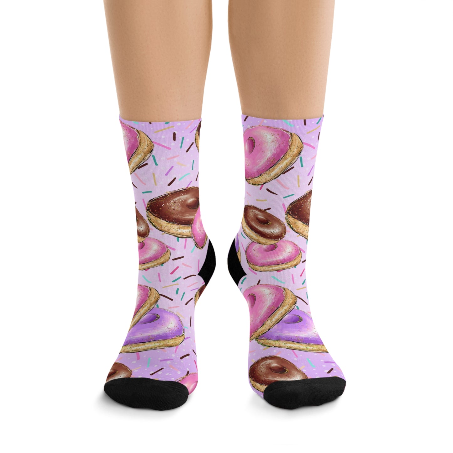 Donut Recycled Poly Socks