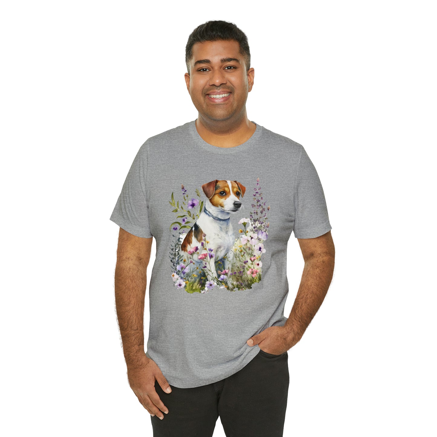 Jack Russell Unisex Jersey Short Sleeve Tee