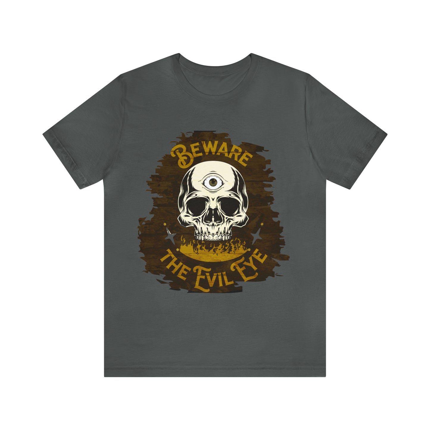 Gray Evil Eye Halloween Shirt, Halloween shirt, Skull Shirt